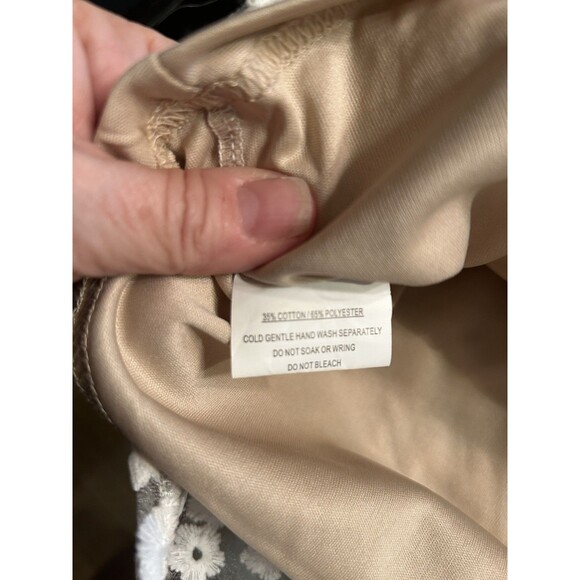 Selfie Leslie Aramis Strapless Lace And Ruffle Mini Dress White Size Small - Picture 9 of 10